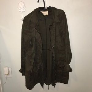 Camouflage utility jacket